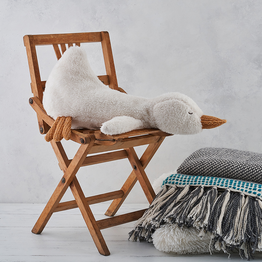 CTA0486158 - Off-white Furry DUCK Mummy
