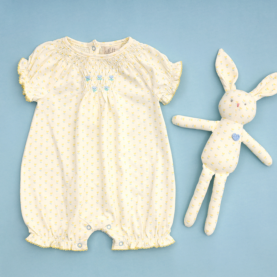 CTA0106234 - Flower Heart Print Bunny