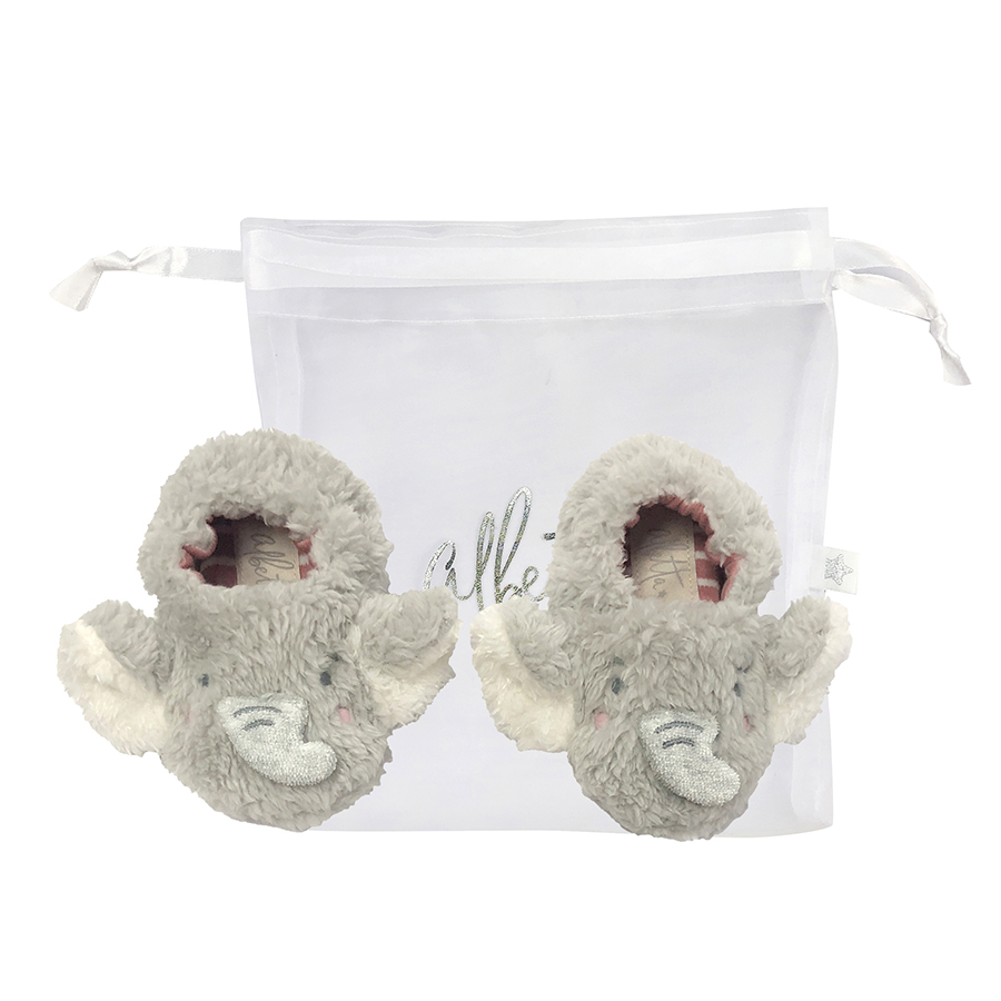 CBF1560007 - Fur Eli Booties w/ Bag