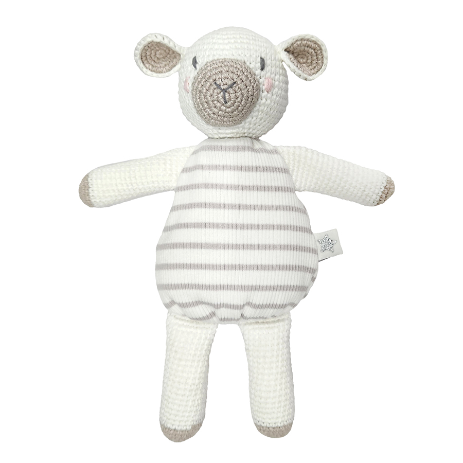 CRA1109137 - Crochet Cuddle Lamb Rattle